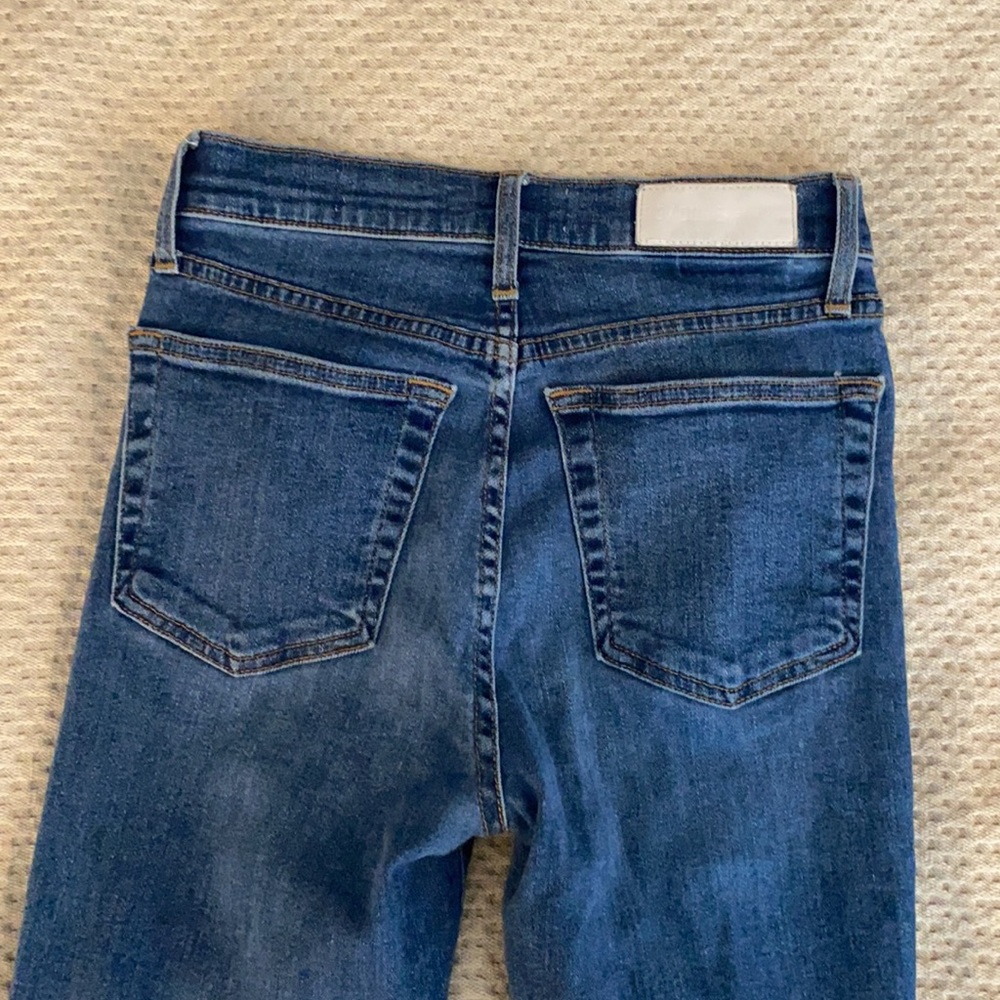 Re/Done High Rise Ankle Crop - Picture 4 of 4